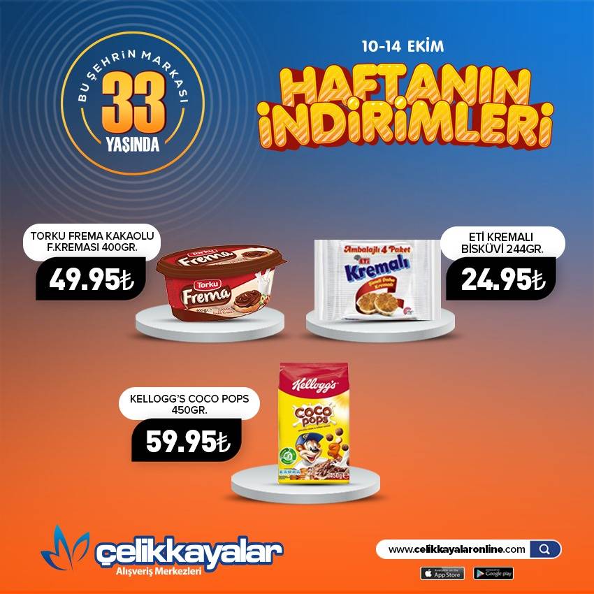 Çelikkayalar Market, Konyalıların beklediği indirimi başlattı 17